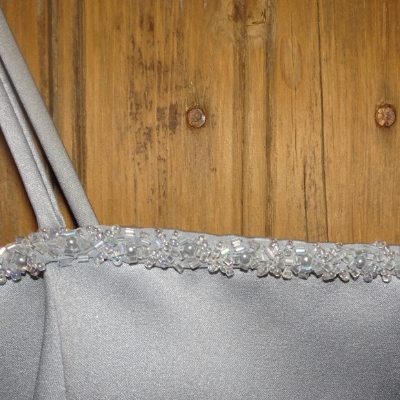 Alfred Angelo satin two piece bridesmaids dress. - Picture 4 of 5